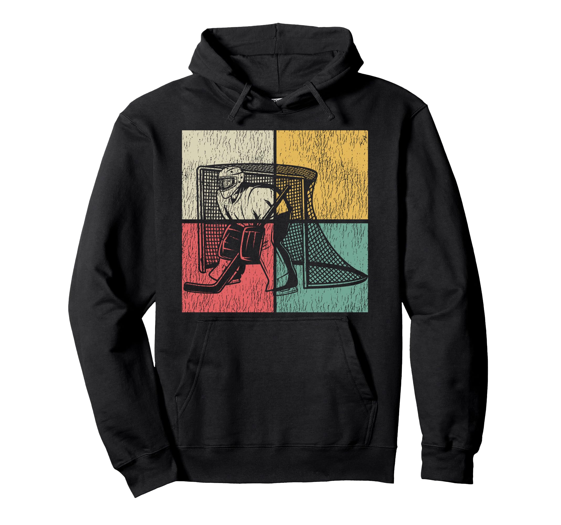 Ice Hockey Goalie Goalkeeper Hoodie - Streetwear Style Men Women