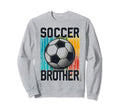 Soccer Brother Family Matching Team Sweatshirt - Trendy Graphic for Adults