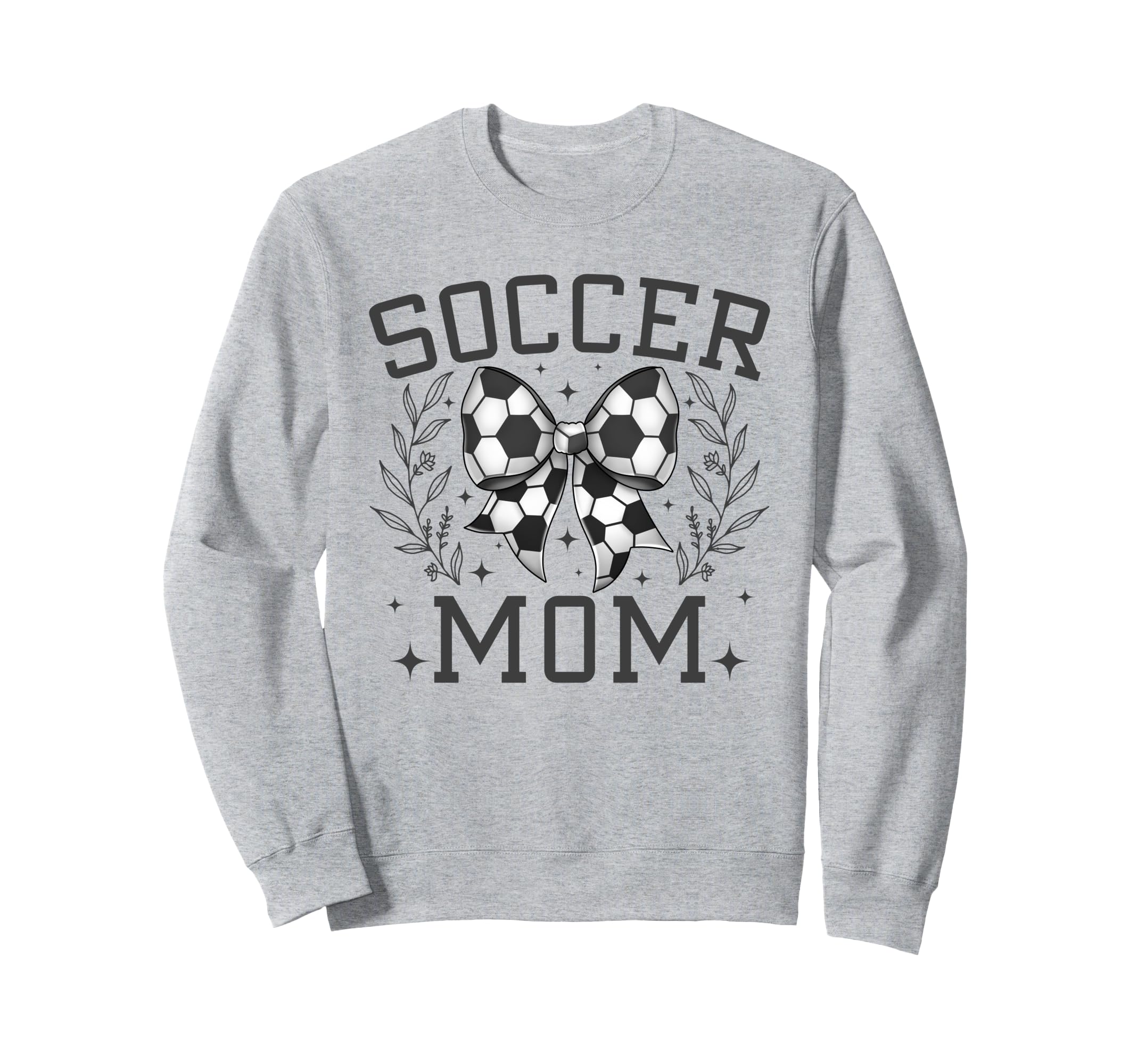 Coquette Bow Soccer Mom Game Day Sweatshirt - Streetwear Style Men Women