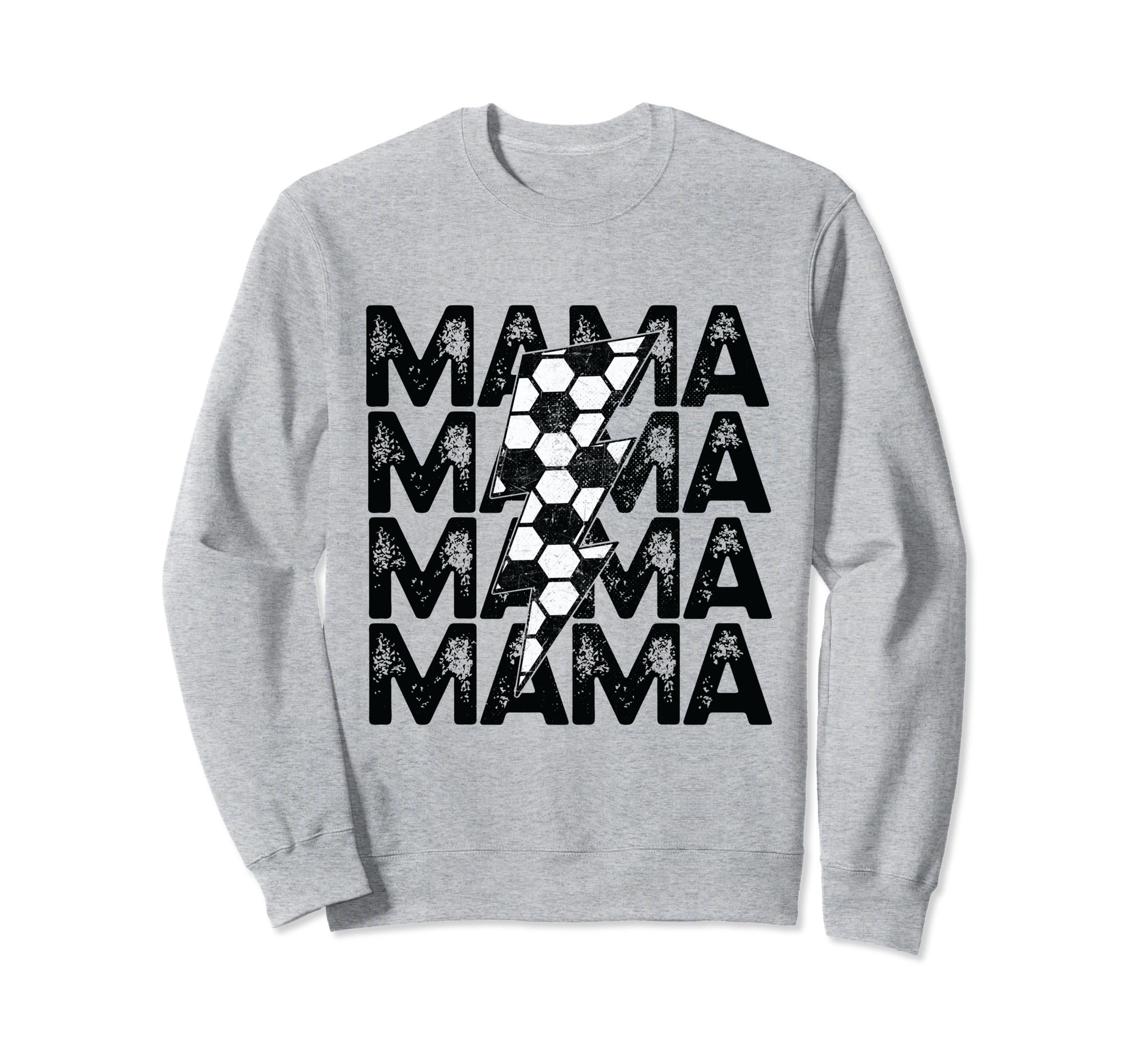 Soccer Mama Funny Sporty Sweatshirt - Trendy Graphic Unisex