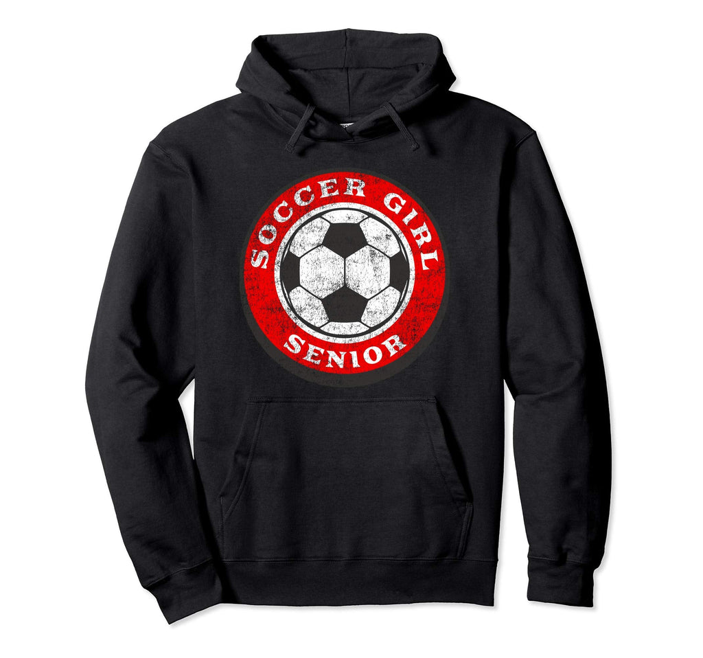 Soccer High School Or College Senior Hoodie - Minimalist Print for Adults