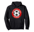 Soccer High School Or College Senior Hoodie - Minimalist Print for Adults