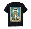Soccer Dad Tarot Card Skeleton T-Shirt - Aesthetic Graphic for Adults