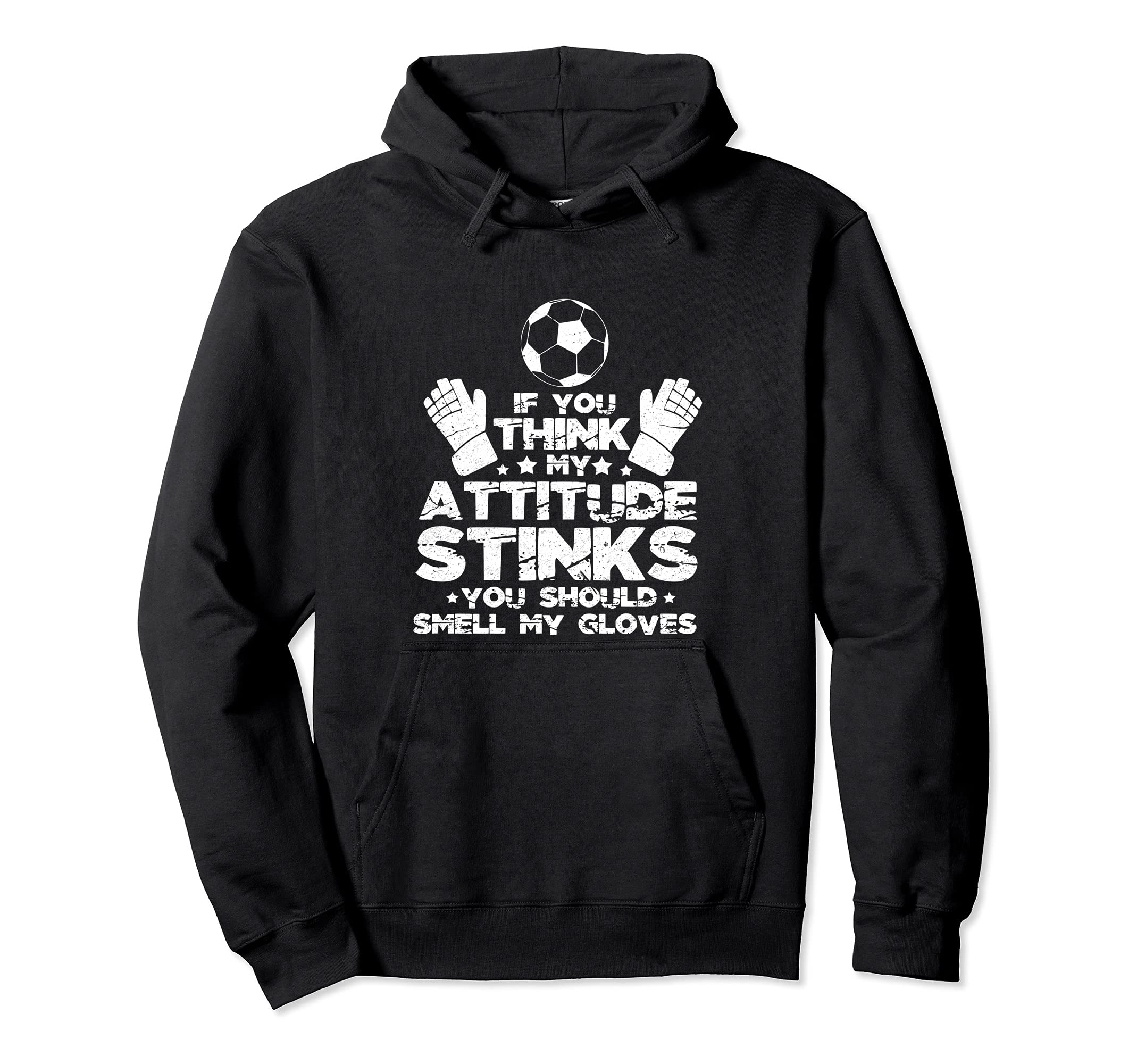If You Think My Attitude Stinks Smell My Hoodie - Custom Art Print Unisex