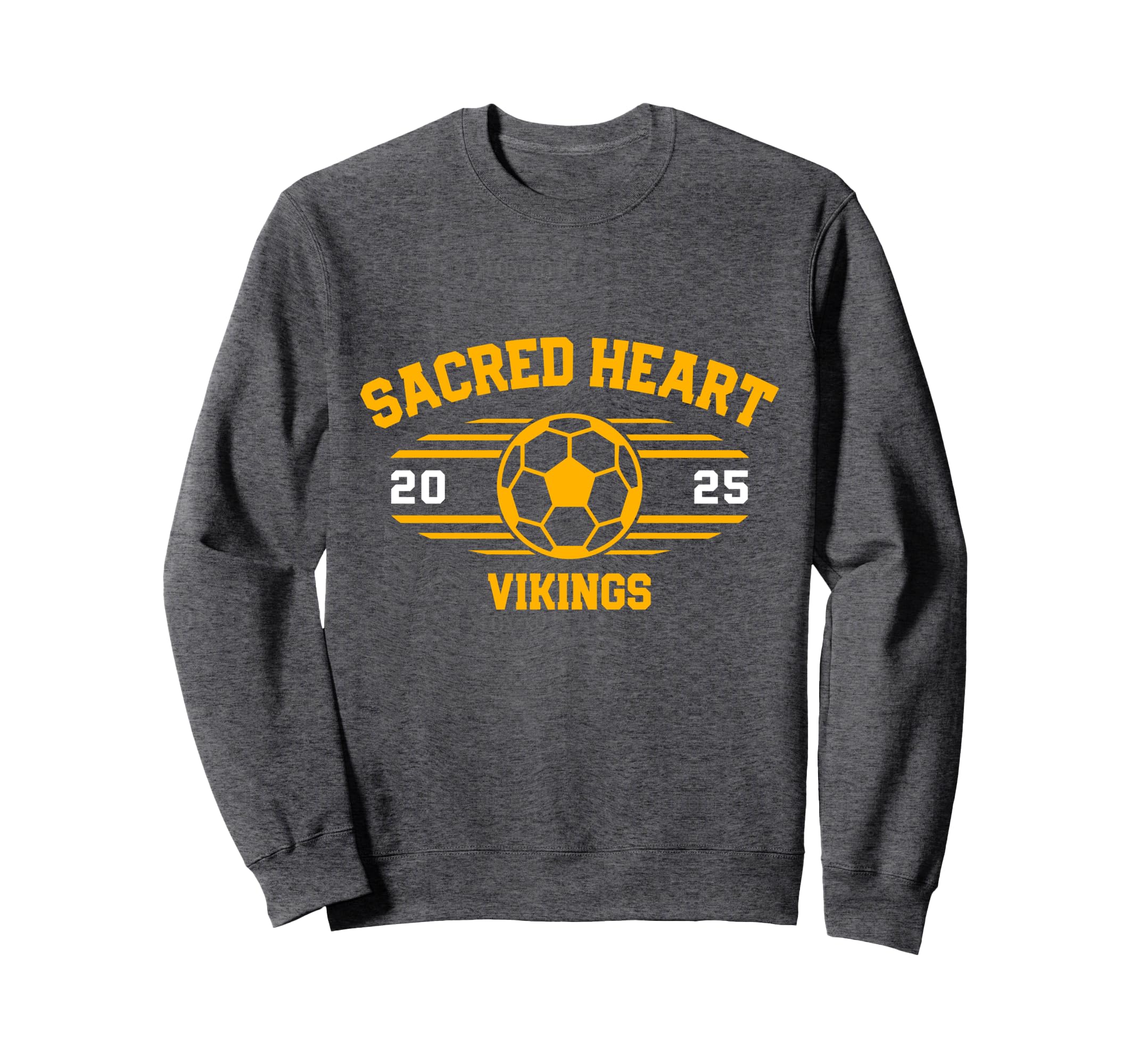 Sacred Heart Vikings Soccer Ball 2025 Sweatshirt - Graphic Print Men Women