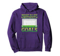 What Is Life Without Goals Hoodie - Casual Everyday Wear Men Women