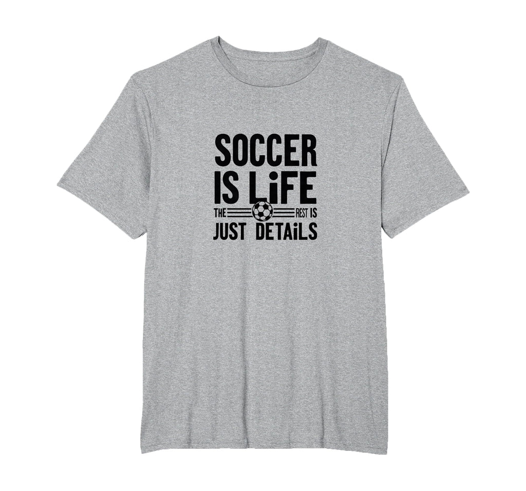 Soccer Is Life Soccer Dads Sporty T-Shirt - Fun Novelty Design for Adults