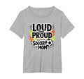 Loud And Proud Soccer Mom Womens Sweatshirt - Unique Graphic for Adults