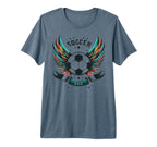 Soccer Dad Family Matching Dad Fathers T-Shirt - Custom Art Print Unisex