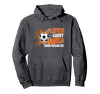 Life Is About Goals And Assists Hoodie - Casual Everyday Wear for Adults