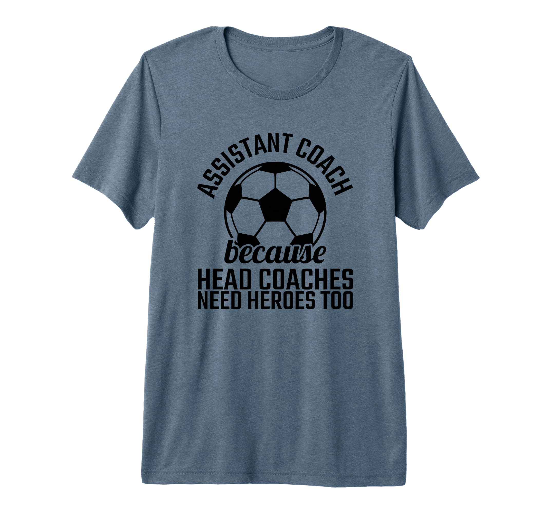 Assistant Coach Hero Funny Soccer T-Shirt - Aesthetic Graphic Men Women