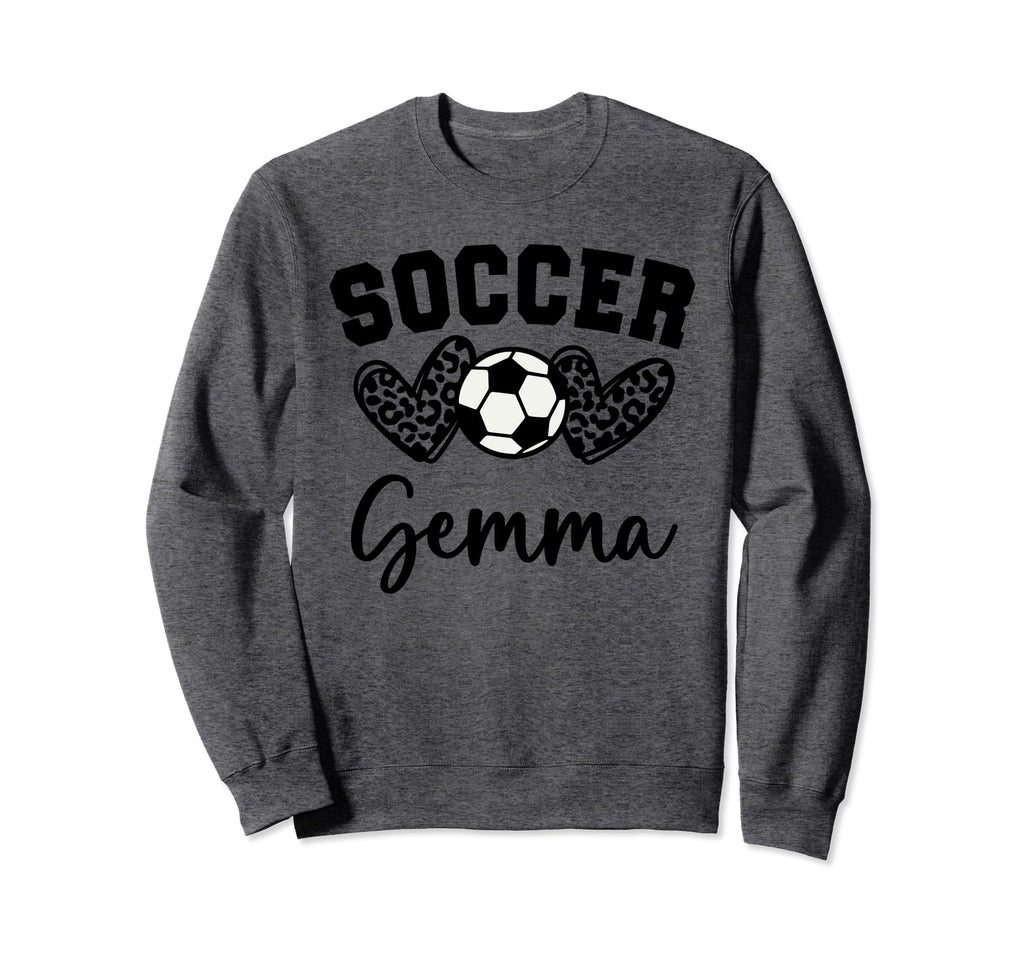 Soccer Gemma Matching Family Sweatshirt - Casual Everyday Wear Men Women