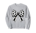 Coquette Soccer Bow Aesthetic Sweatshirt - Novelty Apparel Men Women