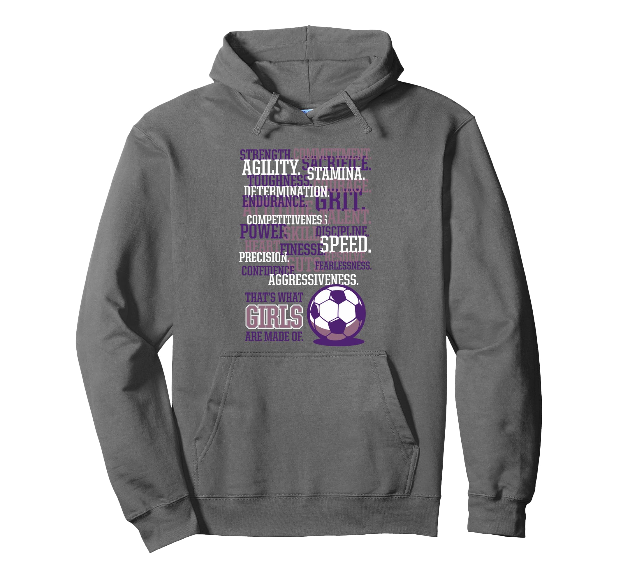 Thats What Are Made Soccer Hoodie - Graphic Print Men Women