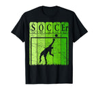 Soccer Periodic Table Elements Soccer T-Shirt - Fun Novelty Design Unisex