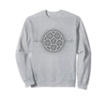 Heartbeat Soccer Dad Exercise Sweatshirt - Fun Novelty Design Men Women