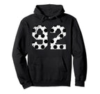 Soccer 92 Jersey Number Hoodie - Novelty Apparel Men Women
