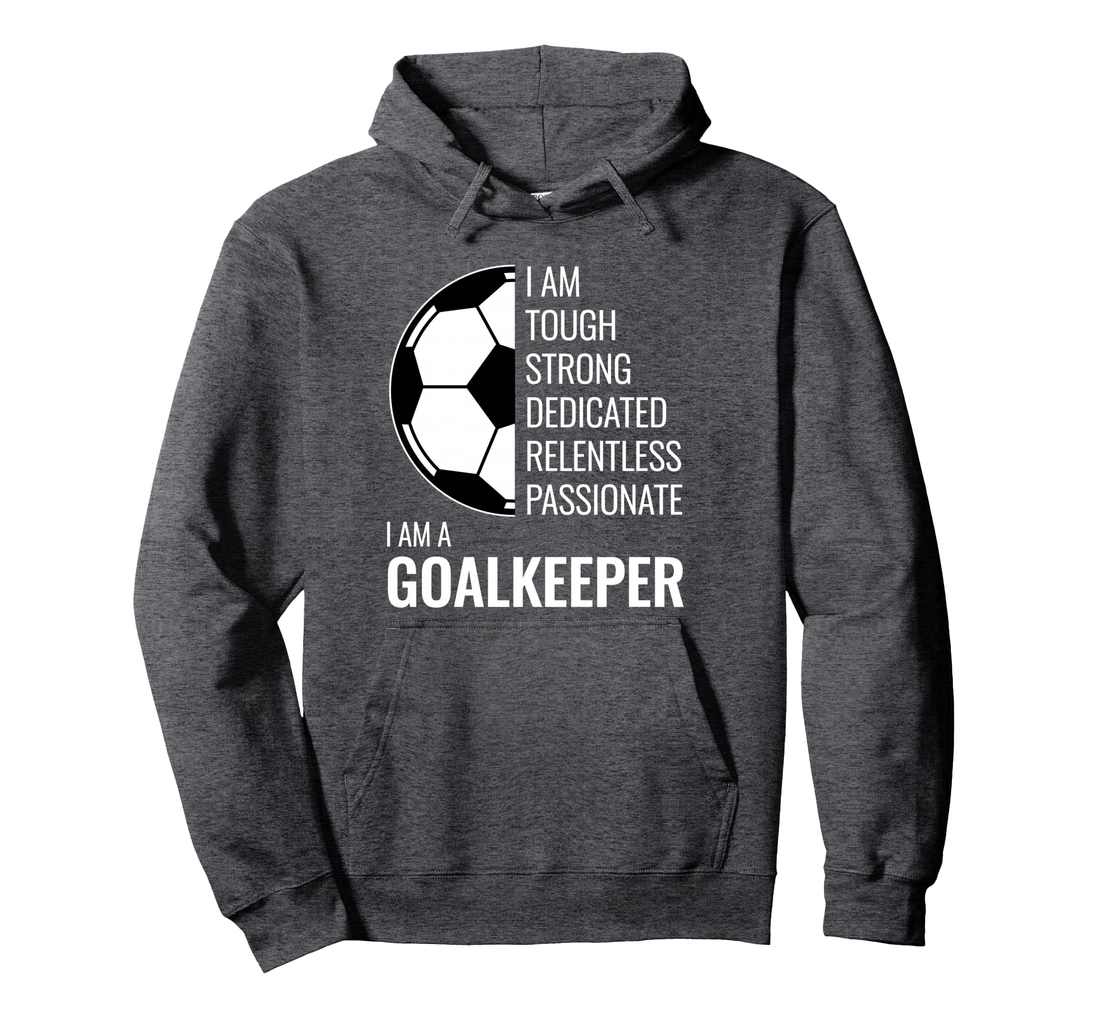 Ich Bin Ein Goalkeeper Football Hoodie - Casual Everyday Wear Unisex