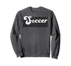 Soccer Mom Dad Mama Sister Sweatshirt - Aesthetic Graphic Men Women