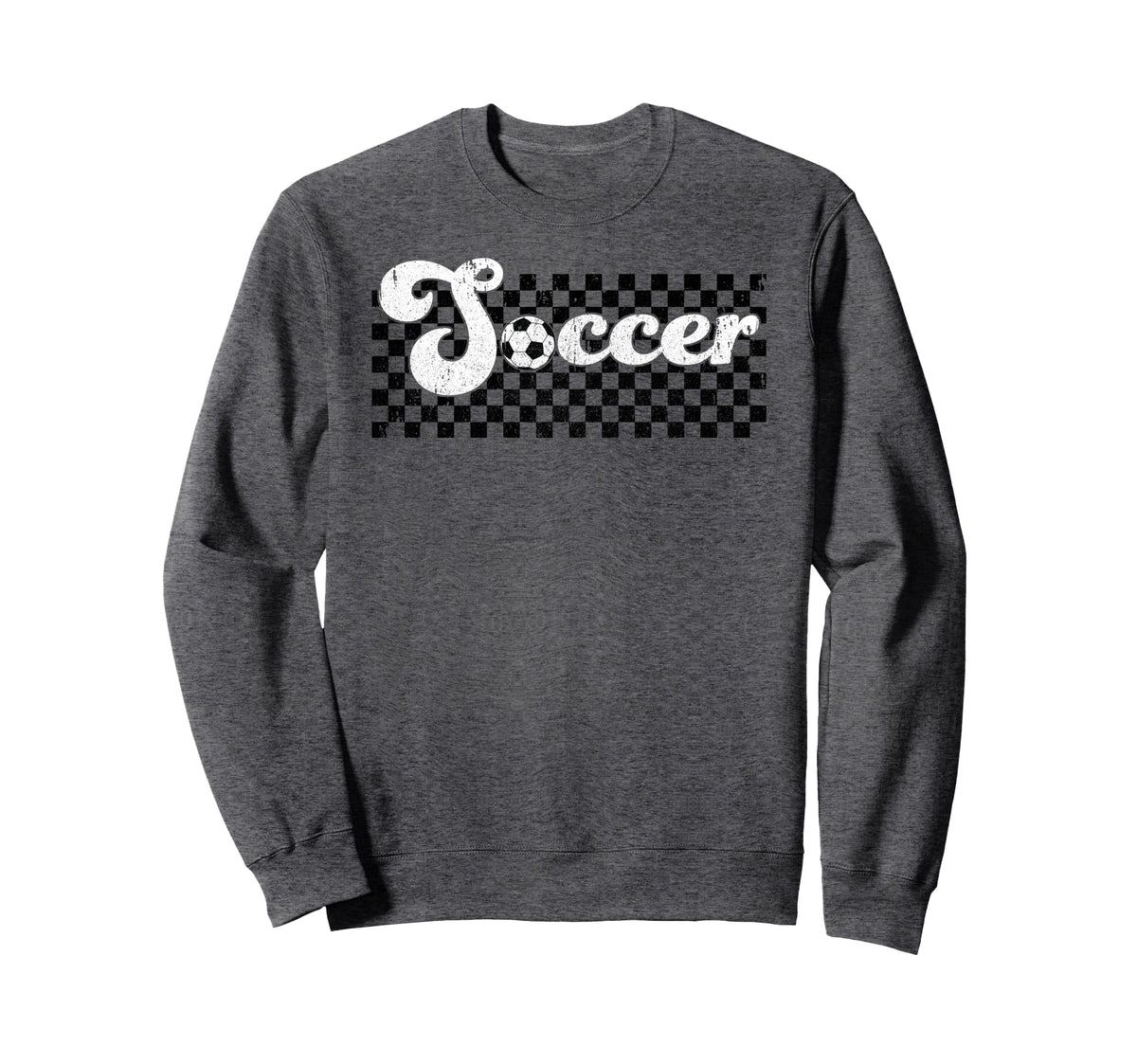 Soccer Mom Dad Mama Sister Grandma Sweatshirt - Trendy Graphic Unisex