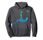 Soccer Players Hoodie - Unique Graphic for Adults