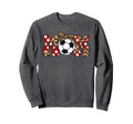 Soccer Mom Red Cheetah Leopard Sweatshirt - Unique Graphic Men Women