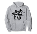 Ice Hockey Dad Coach Player Team Hoodie - Casual Everyday Wear for Adults