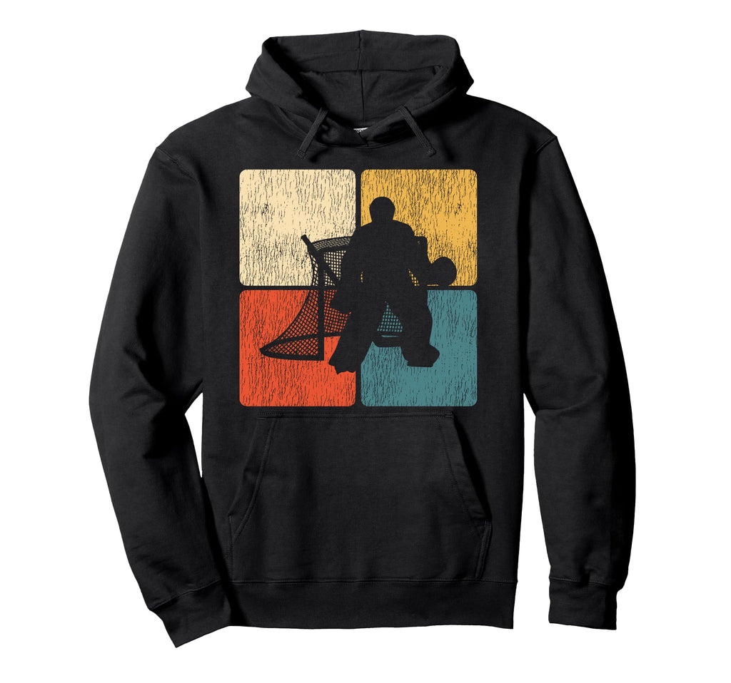 Ice Hockey Goalie Goalkeeper Hoodie - Minimalist Print Men Women