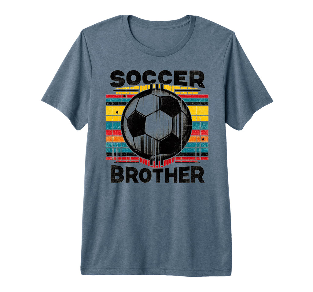 Soccer Brother Family Matching Team T-Shirt - Unique Graphic Men Women