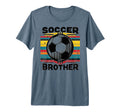 Soccer Brother Family Matching Team T-Shirt - Unique Graphic Men Women