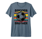 Soccer Brother Family Matching Team T-Shirt - Unique Graphic Men Women