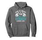 This Is What Worlds Best Goalie Dad Hoodie - Custom Art Print Men Women