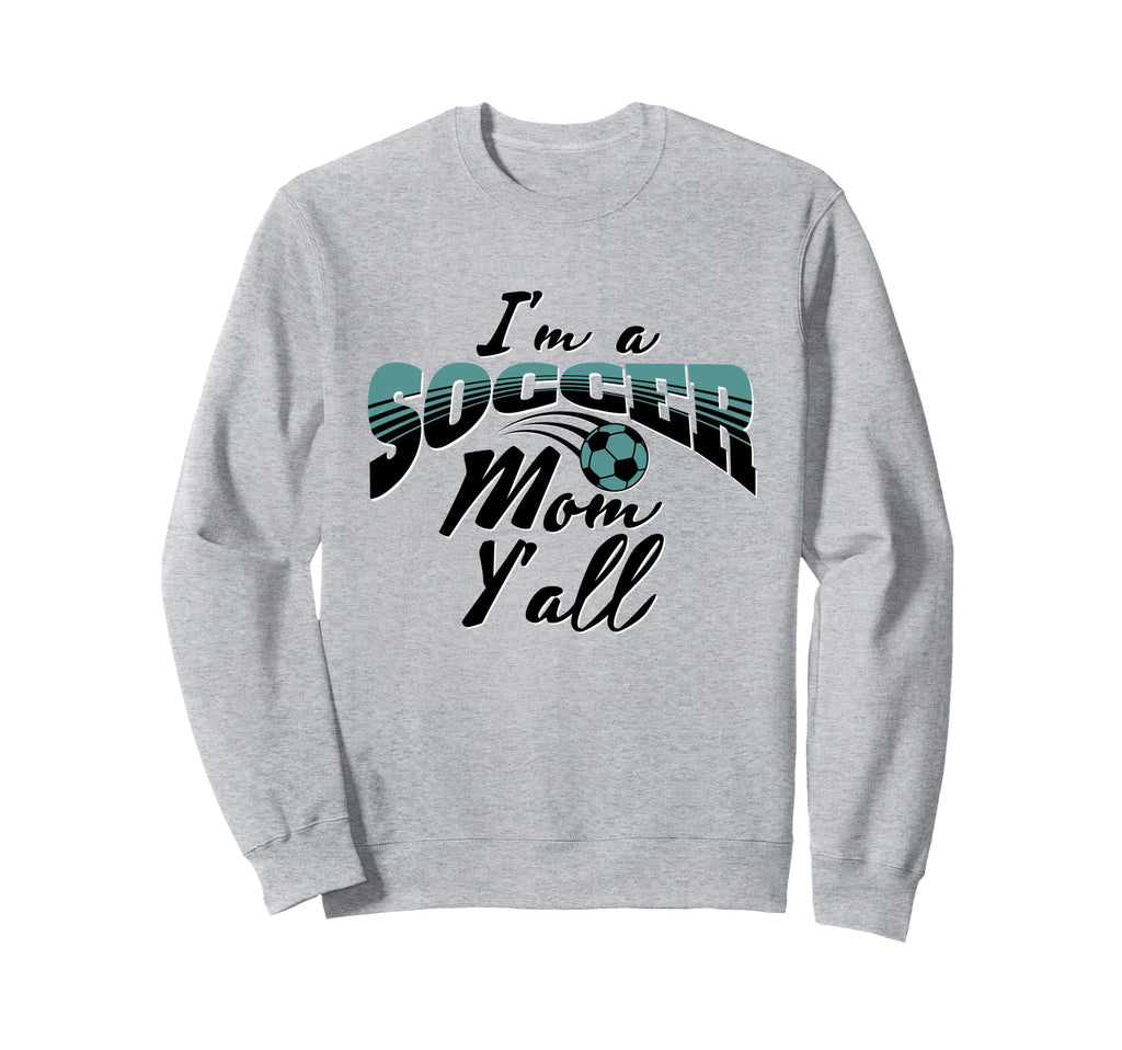 Mom Soccer Lover Soccer Mom Gift Sweatshirt - Trendy Graphic for Adults