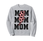 Soccer Mom Mama Mommy Soccer Mother Day Sweatshirt - Graphic Print Unisex