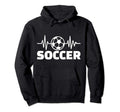 Soccer Frequency Hoodie - Fun Novelty Design Men Women