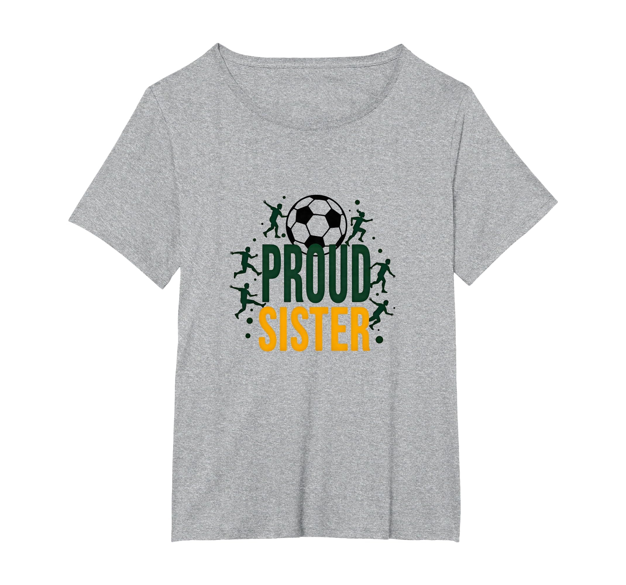 Proud Soccer Sister Sporty Family T-Shirt - Minimalist Print Unisex