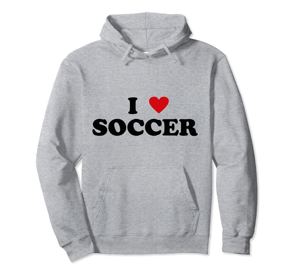 I Heart Soccer Player I Love Soccer Hoodie - Custom Art Print for Adults
