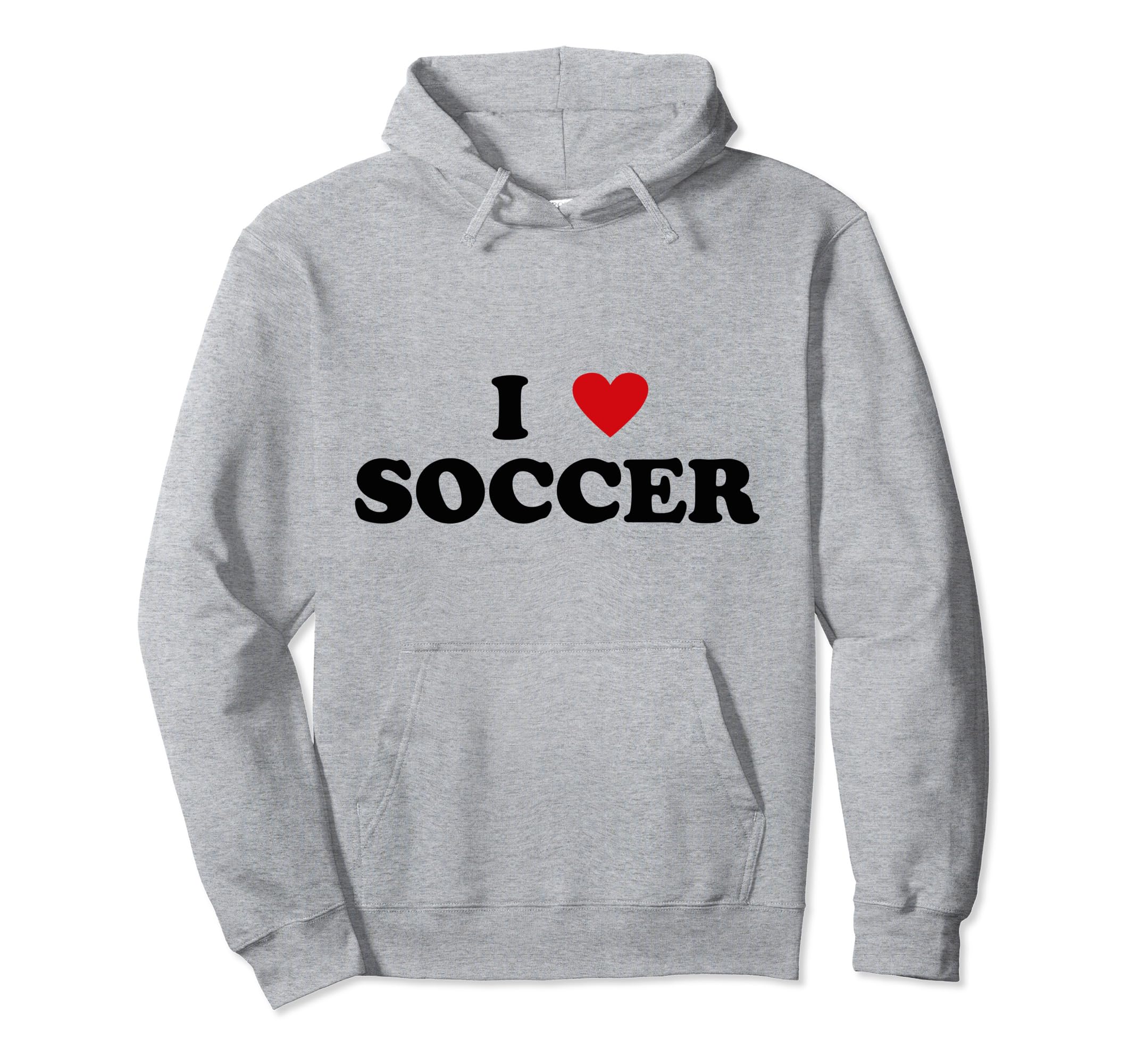I Heart Soccer Player I Love Soccer Hoodie - Custom Art Print for Adults