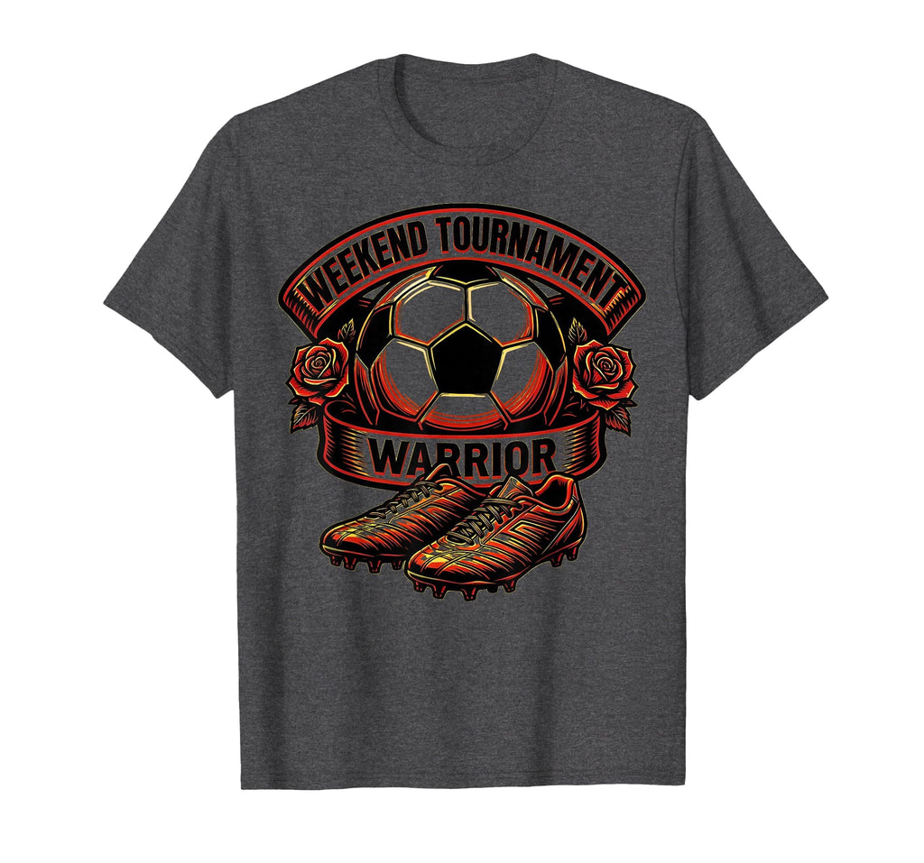 Weekend Tournament Warrior Soccer Mom T-Shirt - Novelty Apparel Unisex
