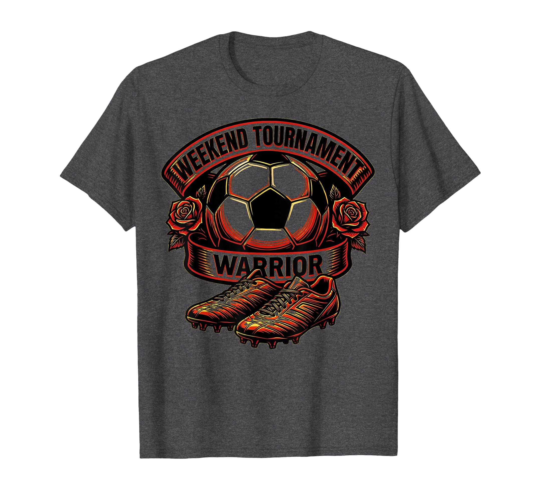Weekend Tournament Warrior Soccer Mom T-Shirt - Novelty Apparel Unisex