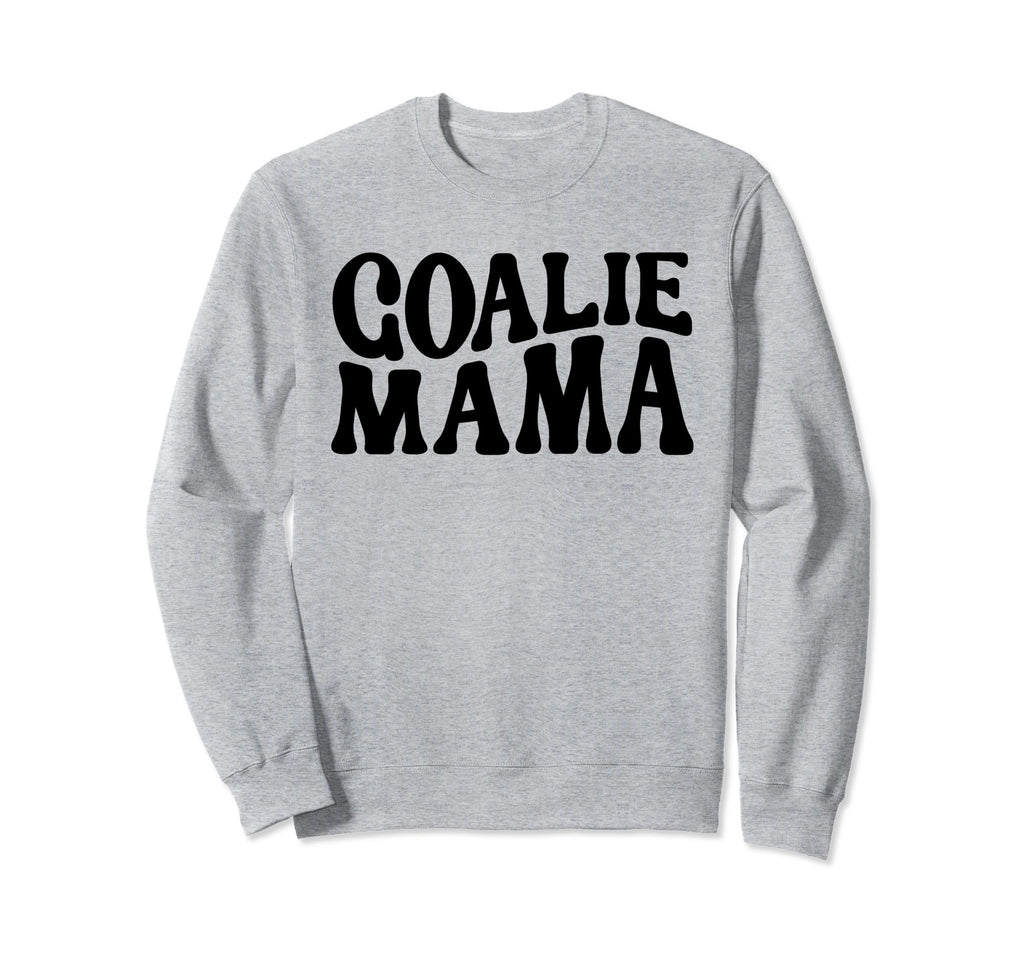Goalie Mama Goalie Mom Lacrosse Sweatshirt - Custom Art Print Unisex