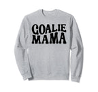 Goalie Mama Goalie Mom Lacrosse Sweatshirt - Custom Art Print Unisex