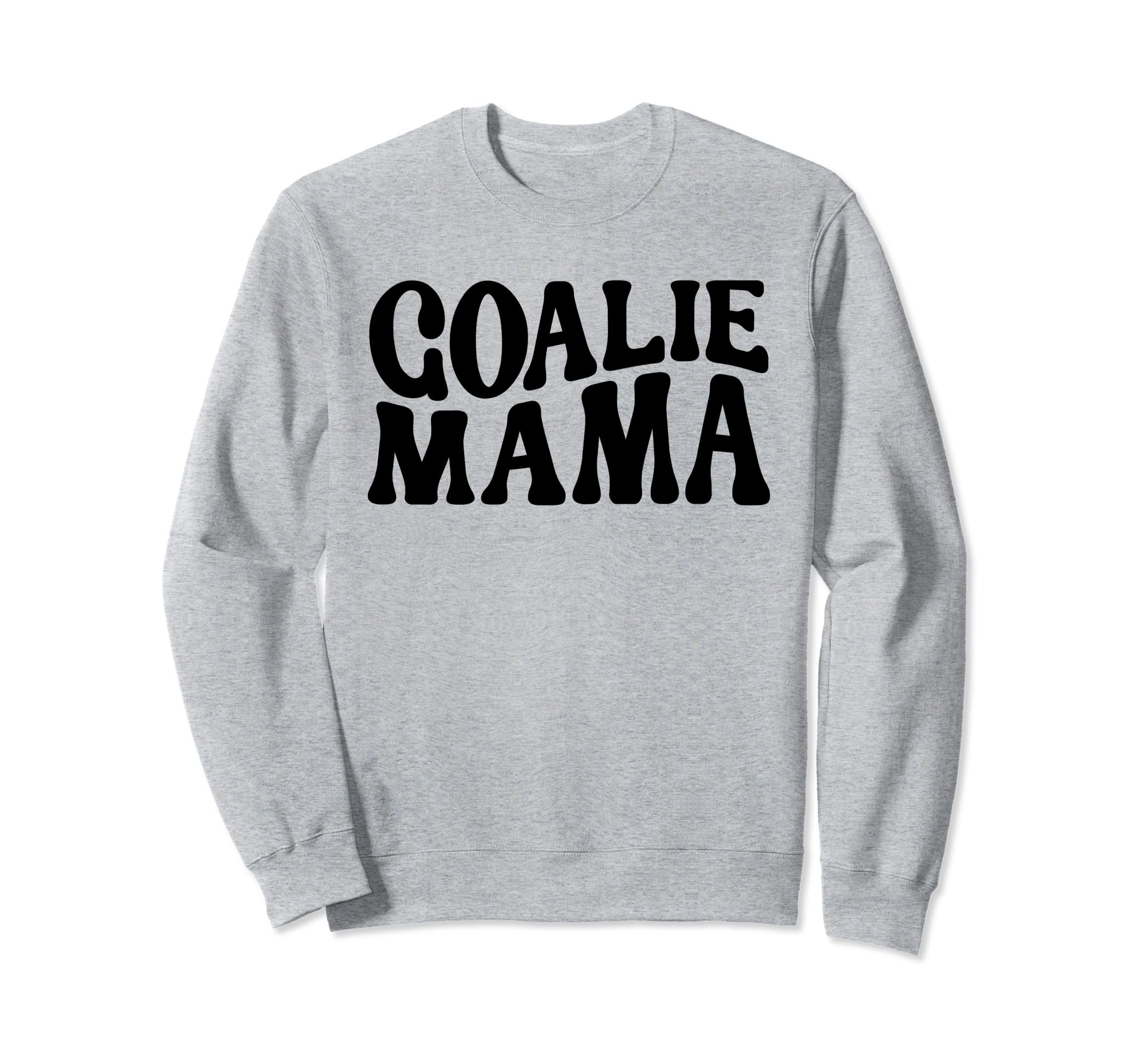 Goalie Mama Goalie Mom Lacrosse Sweatshirt - Custom Art Print Unisex