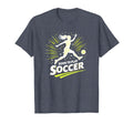 Born To Play Soccer Womens Inspirational T-Shirt - Graphic Print Unisex