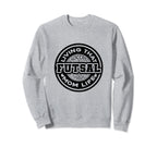 Living That Futsal Mom Life Indoor Sweatshirt - Unique Graphic Unisex