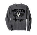 Soccer Morfar Matching Family Soccer Sweatshirt - Novelty Apparel Unisex