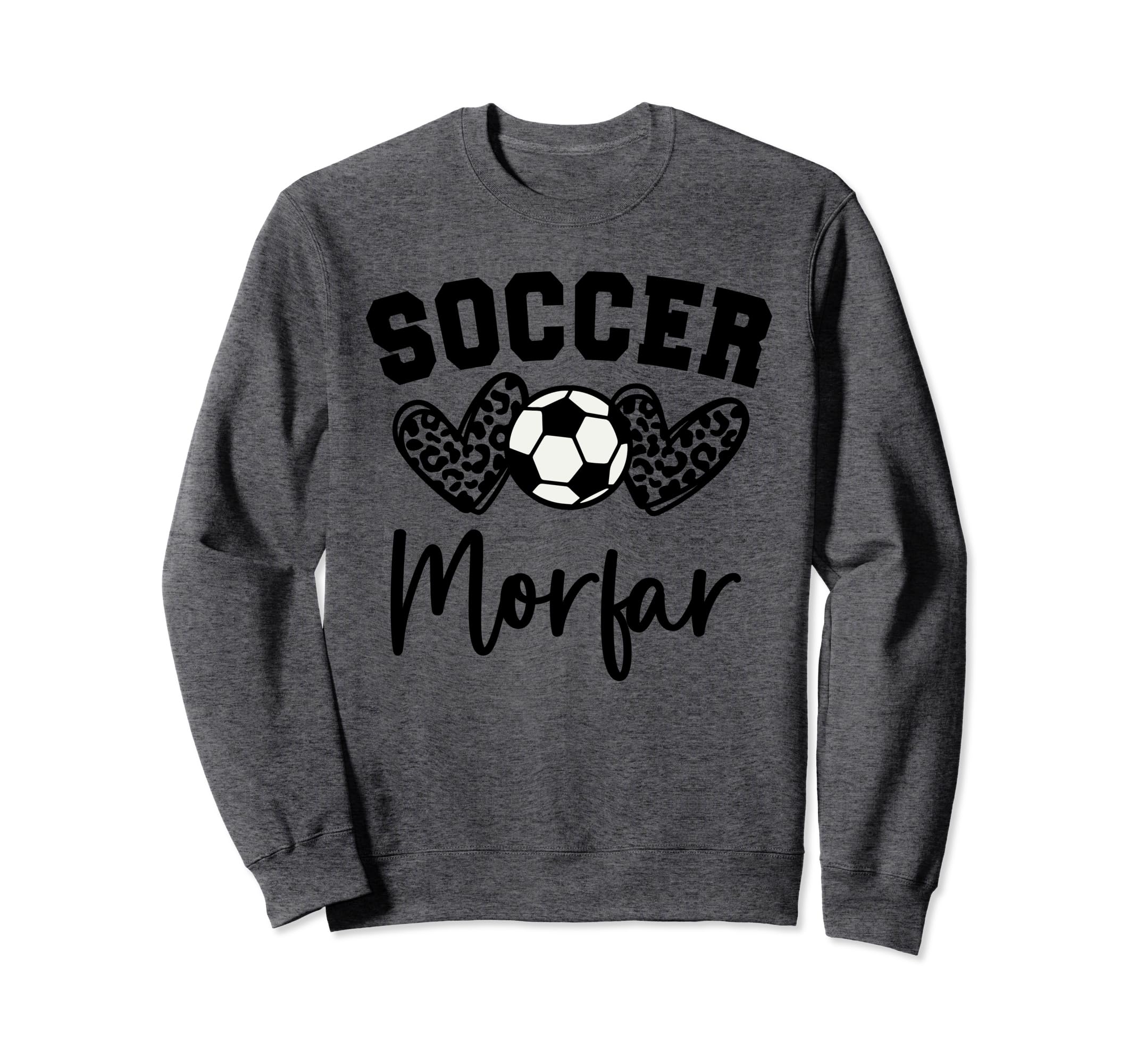 Soccer Morfar Matching Family Soccer Sweatshirt - Novelty Apparel Unisex