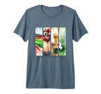 Game Day Soccer Ball Sports Coquette T-Shirt - Custom Art Print Unisex