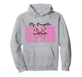 My Daughter Kicks Grass Soccer Mom Hoodie - Minimalist Print Unisex
