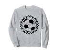 Groovy Soccer Womens Soccer Sweatshirt - Novelty Apparel Men Women